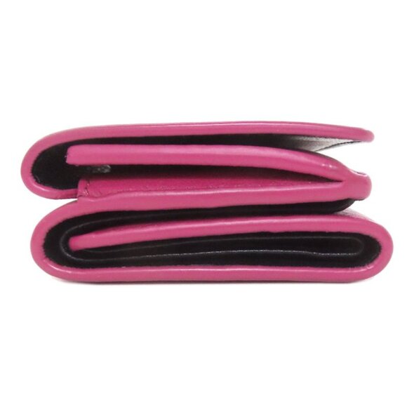 Balenciaga Logo Trifold Wallet Bifold Leather - Picture 3 of 15